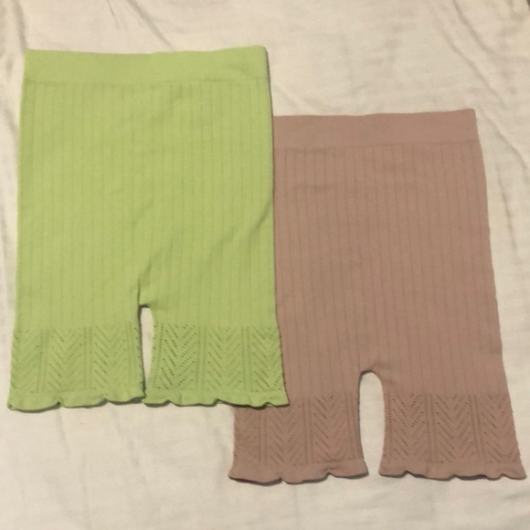 Free People Intimately Free seamless ribbed biker shorts - Picture 1 of 6